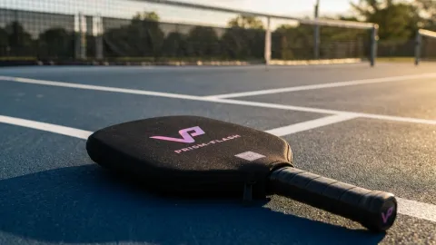 Vatic Pro Prism Flash, raquette de pickleball en fibre de carbone brute Toray T700 sous 100 euros